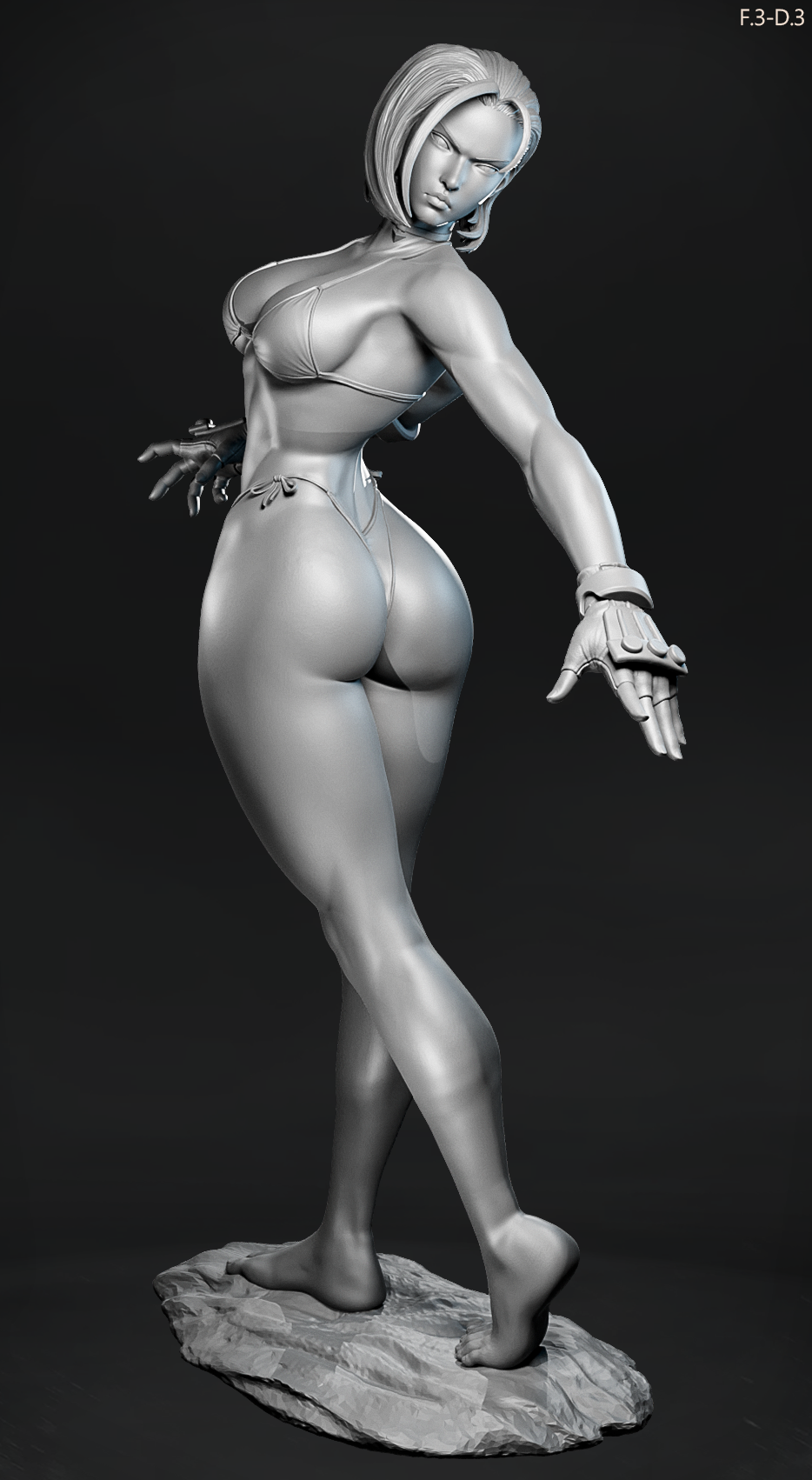 Cammy (Beach) Statue