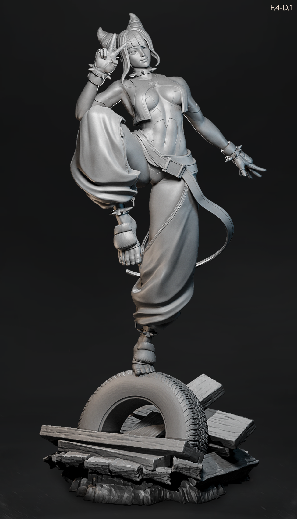 Juri (Pose 1) Statue