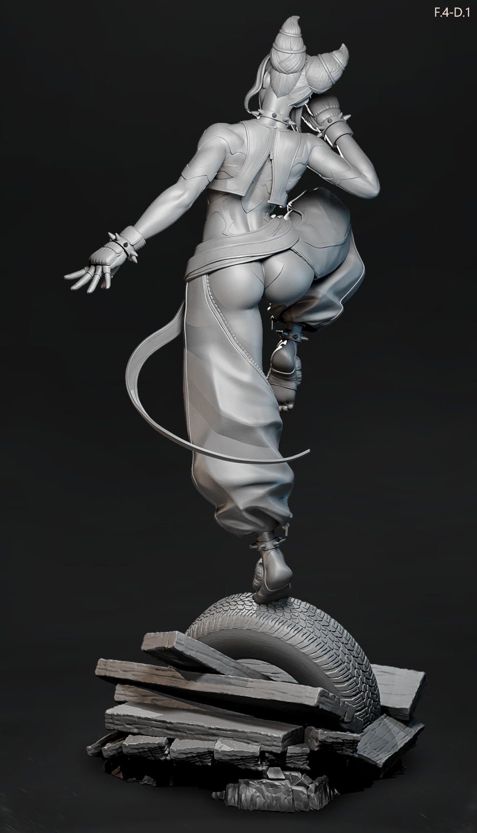 Juri (Pose 1) Statue