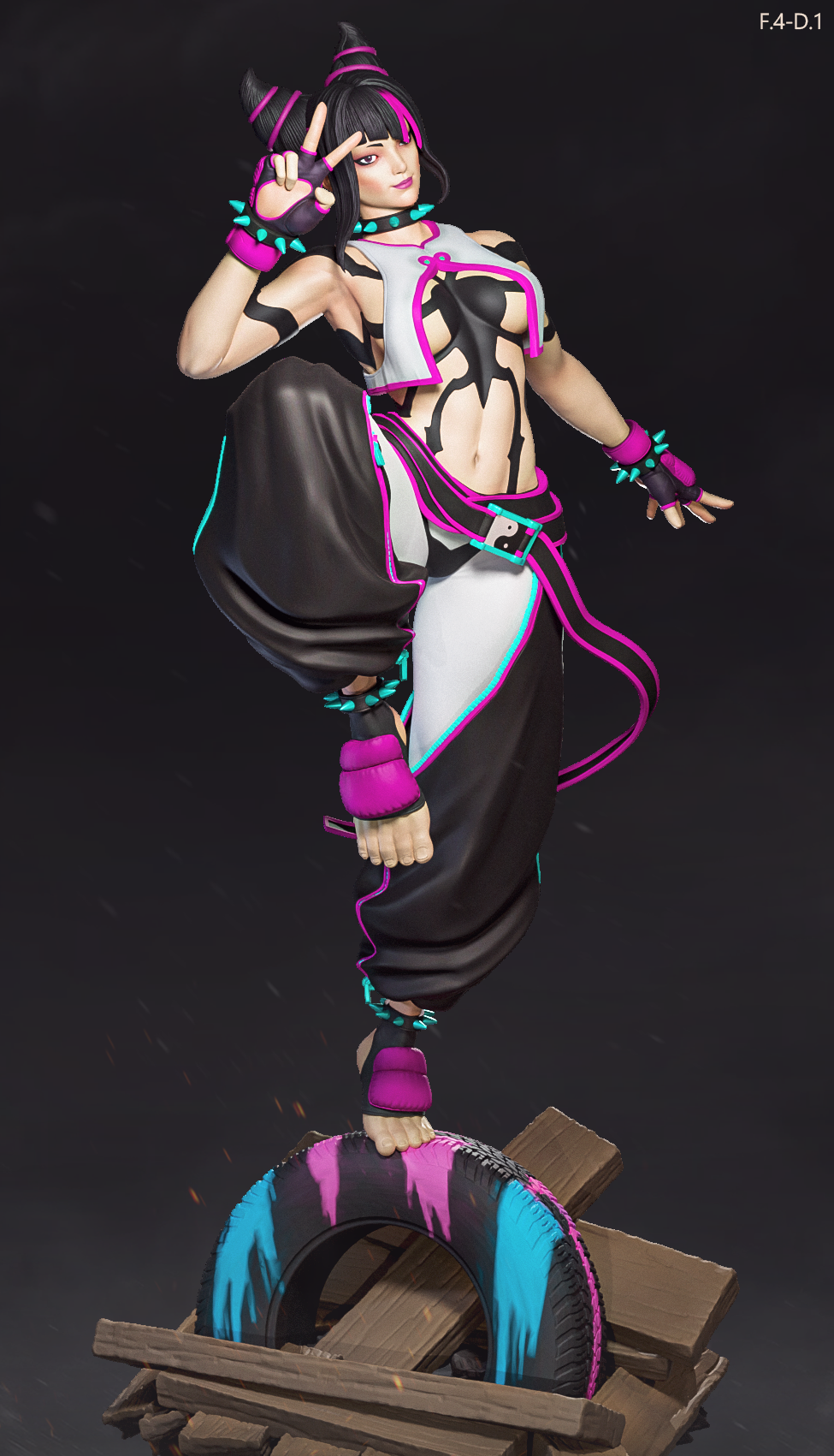 Juri (Pose 1) Statue