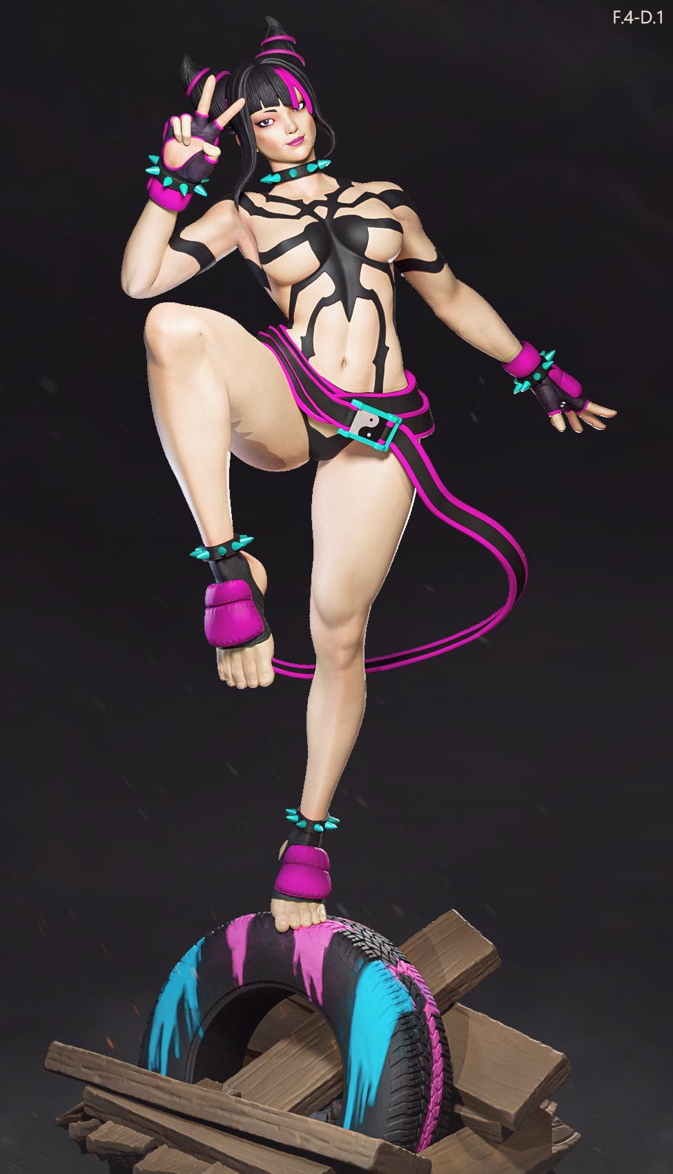 Juri (Pose 1) Statue