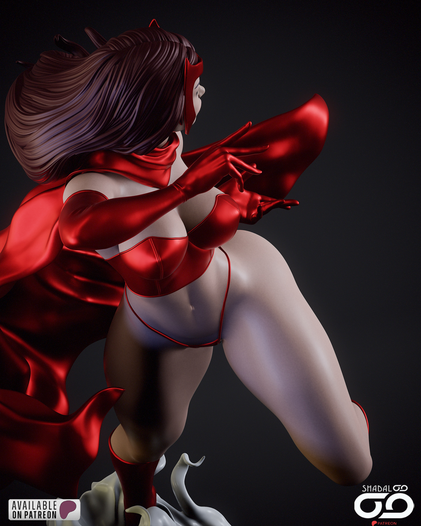 Scarlet Witch Statue
