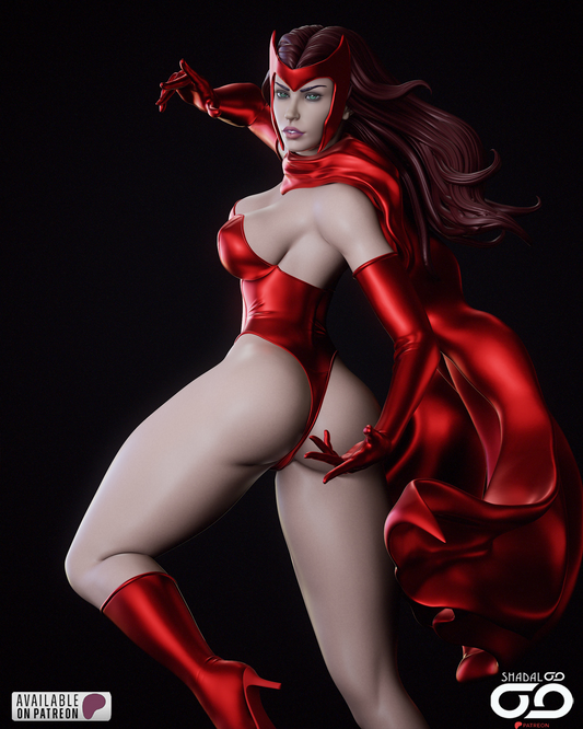 Scarlet Witch Statue