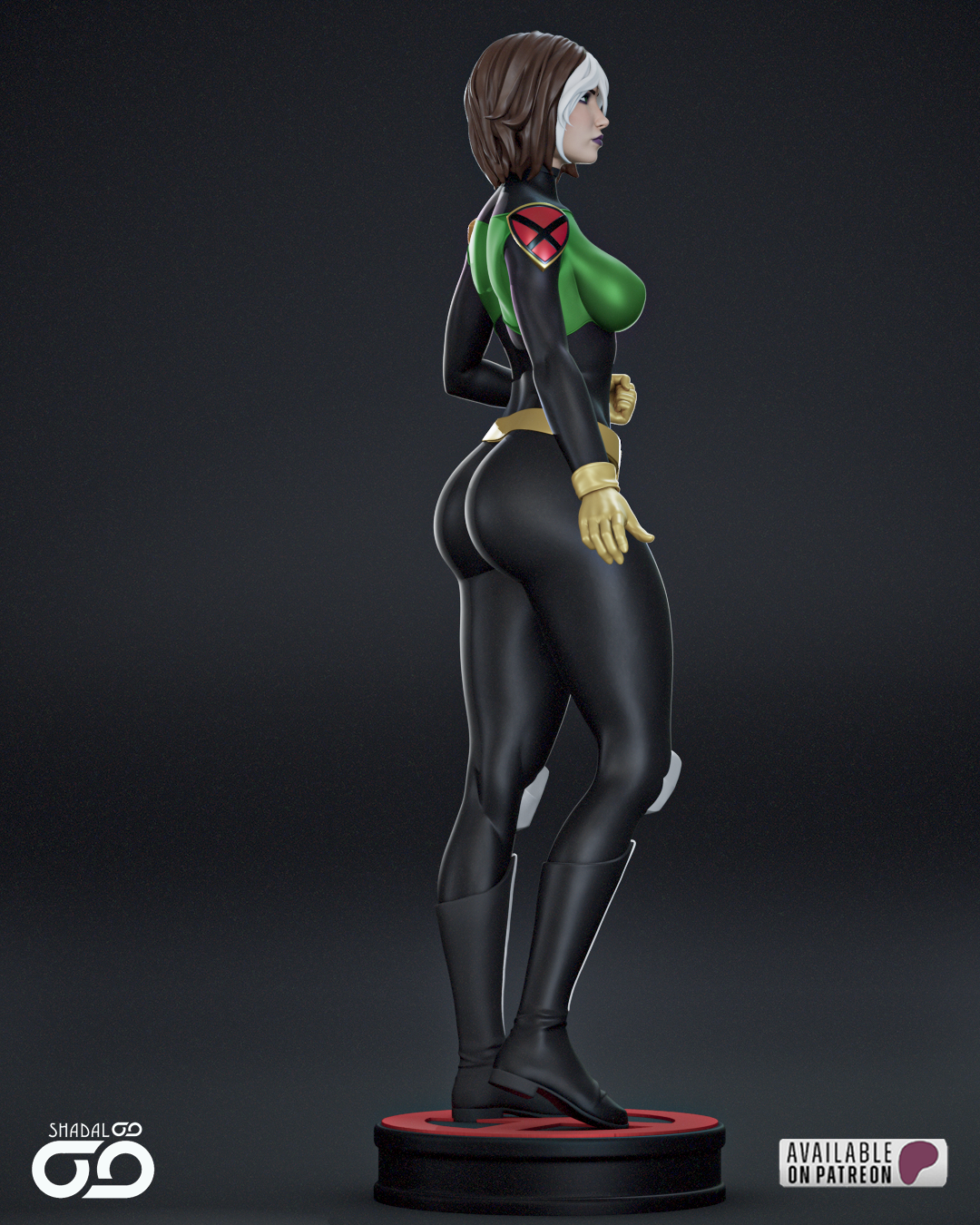 Rogue Statue 3D-Printed Kit
