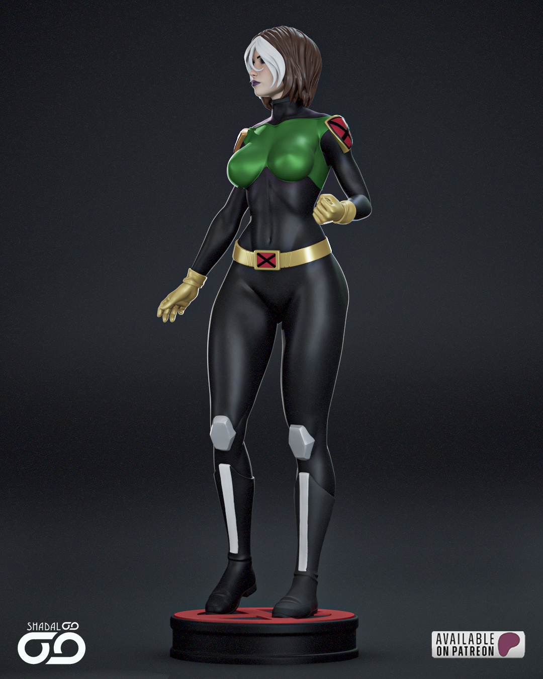 Rogue Statue 3D-Printed Kit