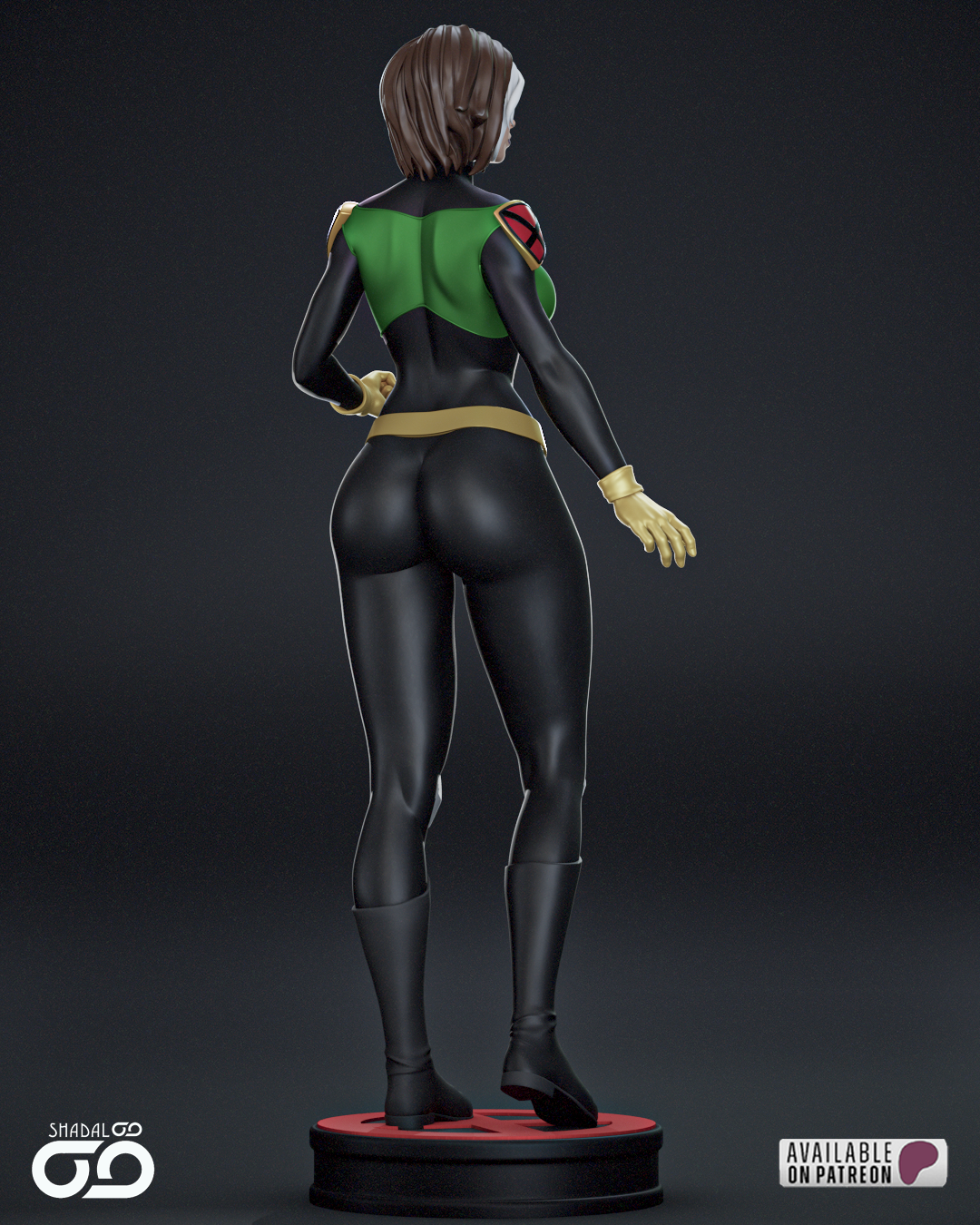 Rogue Statue 3D-Printed Kit