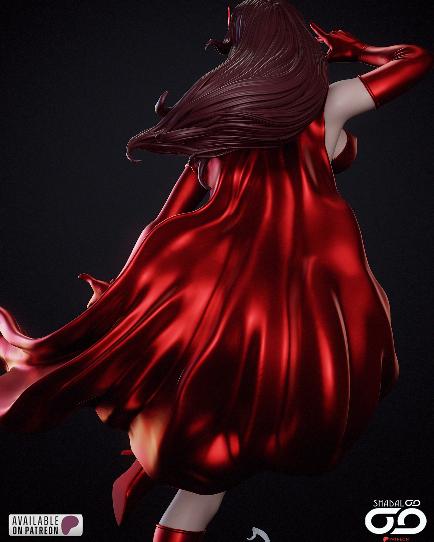 Scarlet Witch Statue