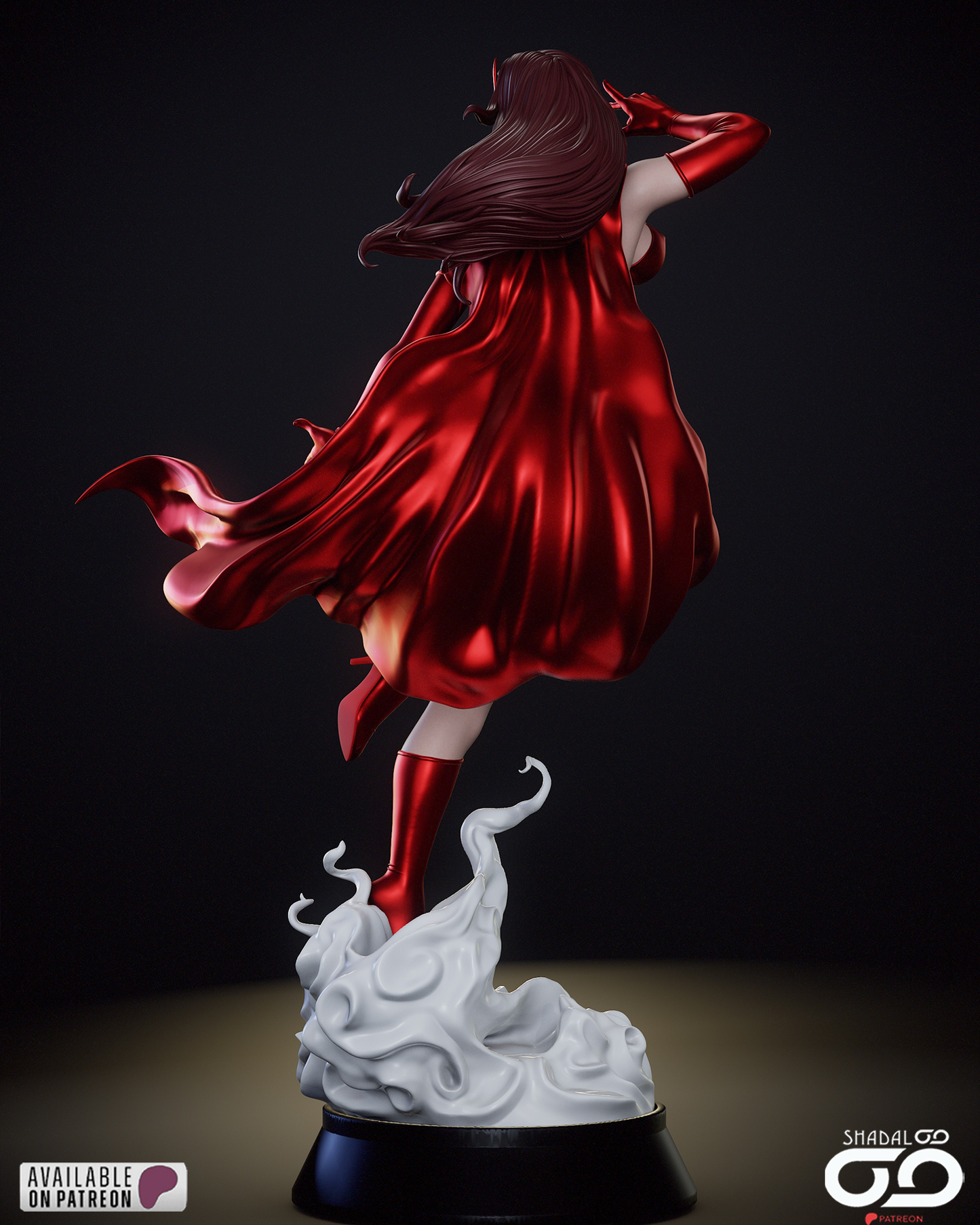 Scarlet Witch Statue
