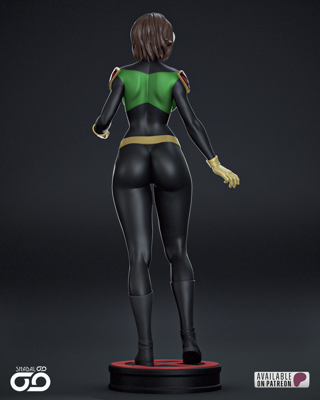 Rogue Statue 3D-Printed Kit