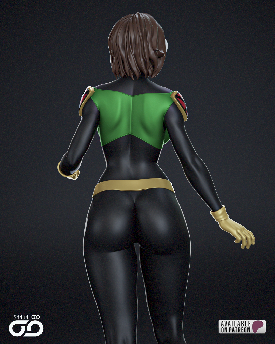 Rogue Statue 3D-Printed Kit