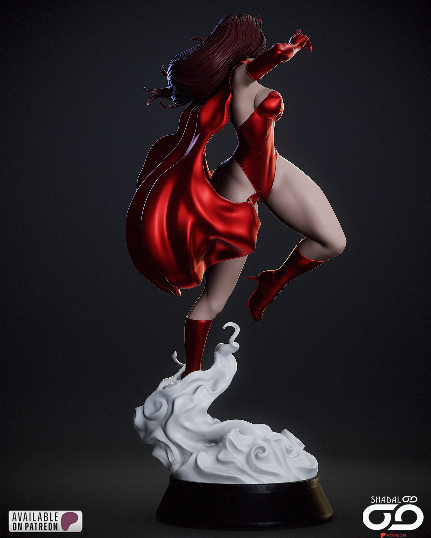Scarlet Witch Statue