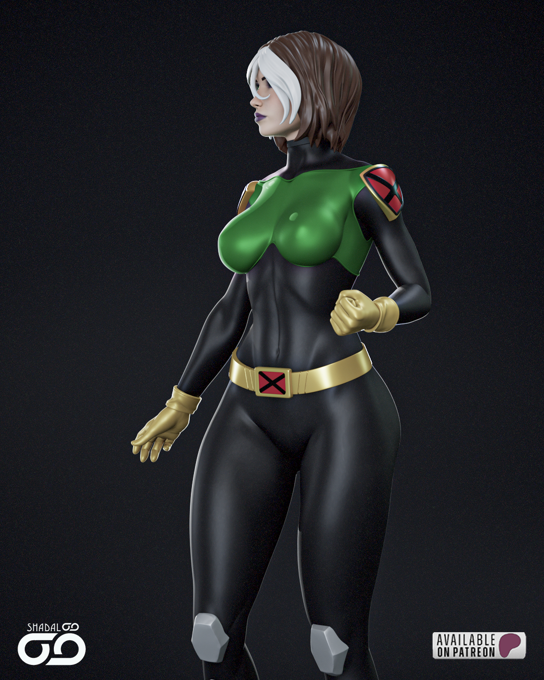 Rogue Statue 3D-Printed Kit