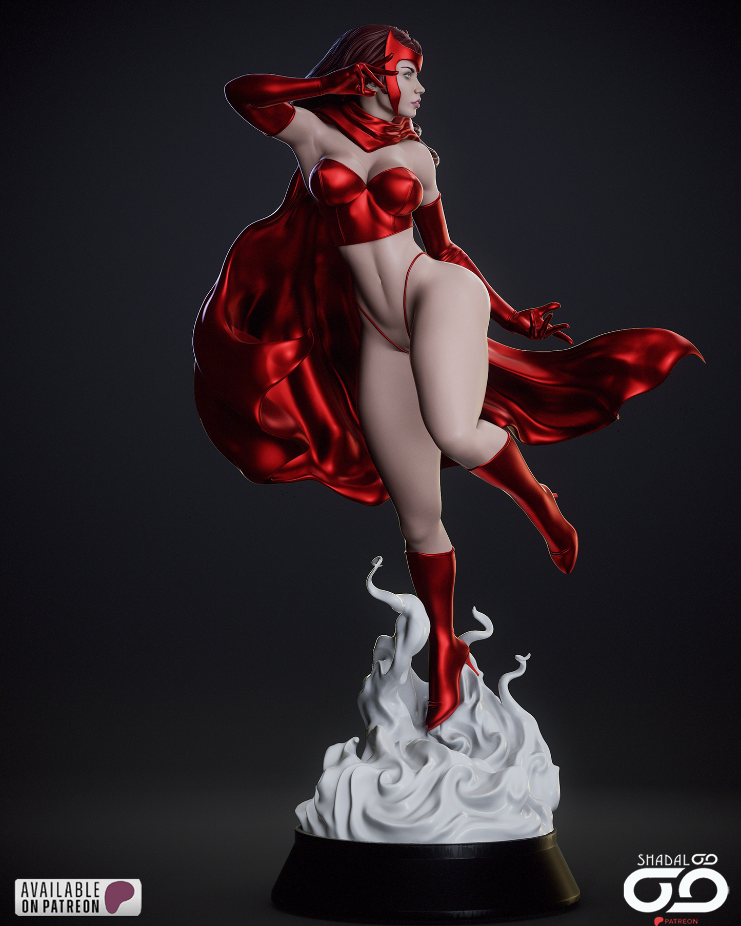 Scarlet Witch Statue