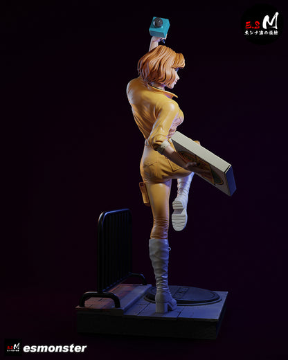 April O'Neil Statue 3D-Printed Kit