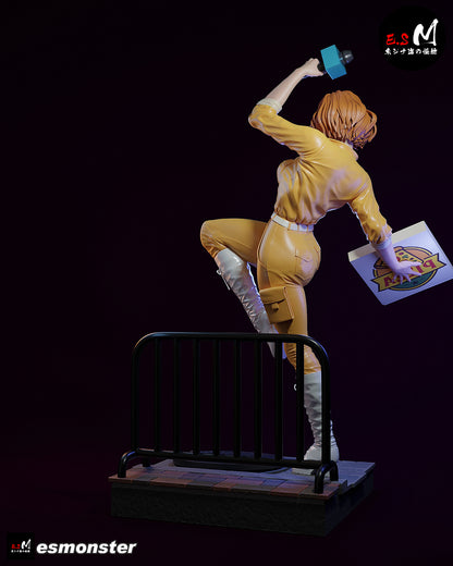 April O'Neil Statue 3D-Printed Kit