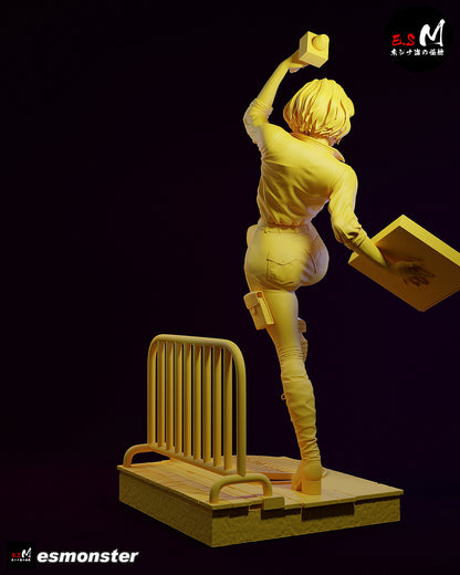 April O'Neil Statue 3D-Printed Kit