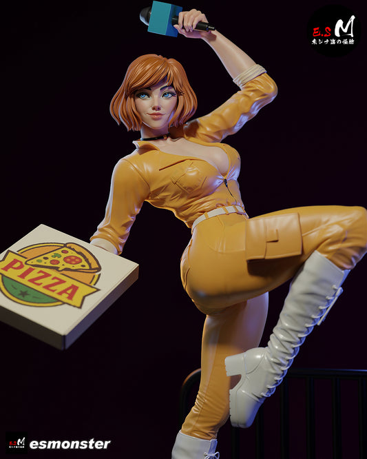 April O'Neil Statue