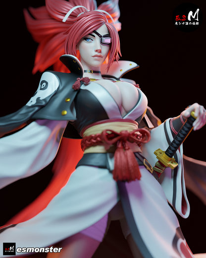 Baiken Statue 3D-Printed Kit