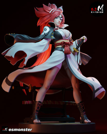 Baiken Statue 3D-Printed Kit