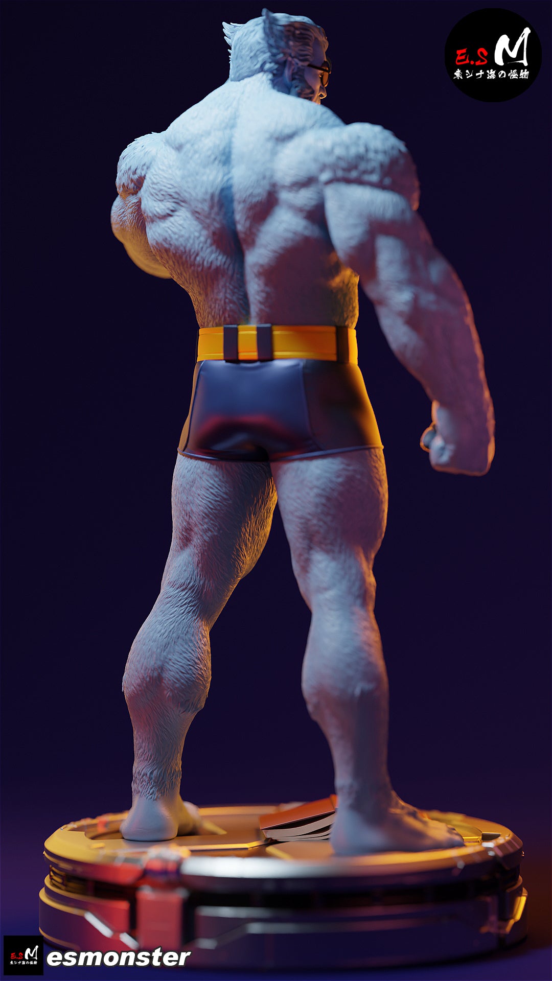 Beast Statue 3D-Printed Kit