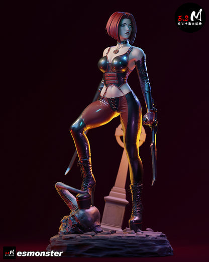 Blood Rayne Statue 3D-Printed Kit