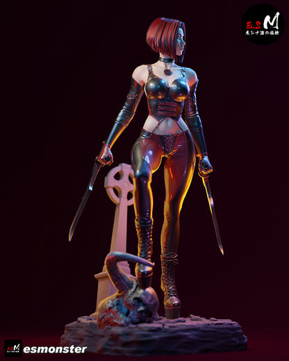 Blood Rayne Statue 3D-Printed Kit