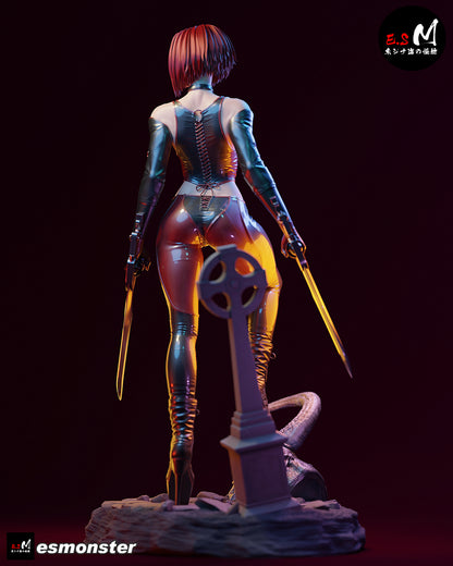 Blood Rayne Statue 3D-Printed Kit