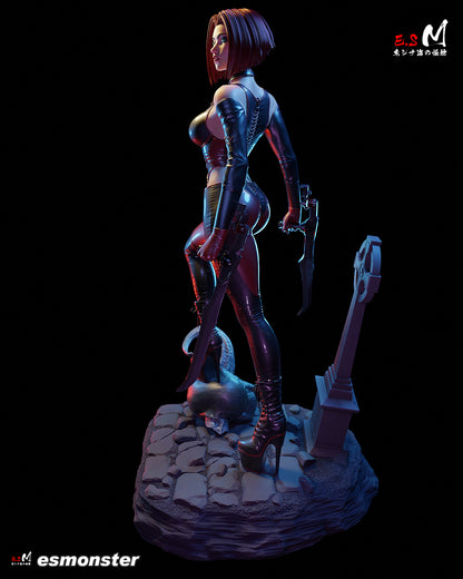 Blood Rayne Statue 3D-Printed Kit