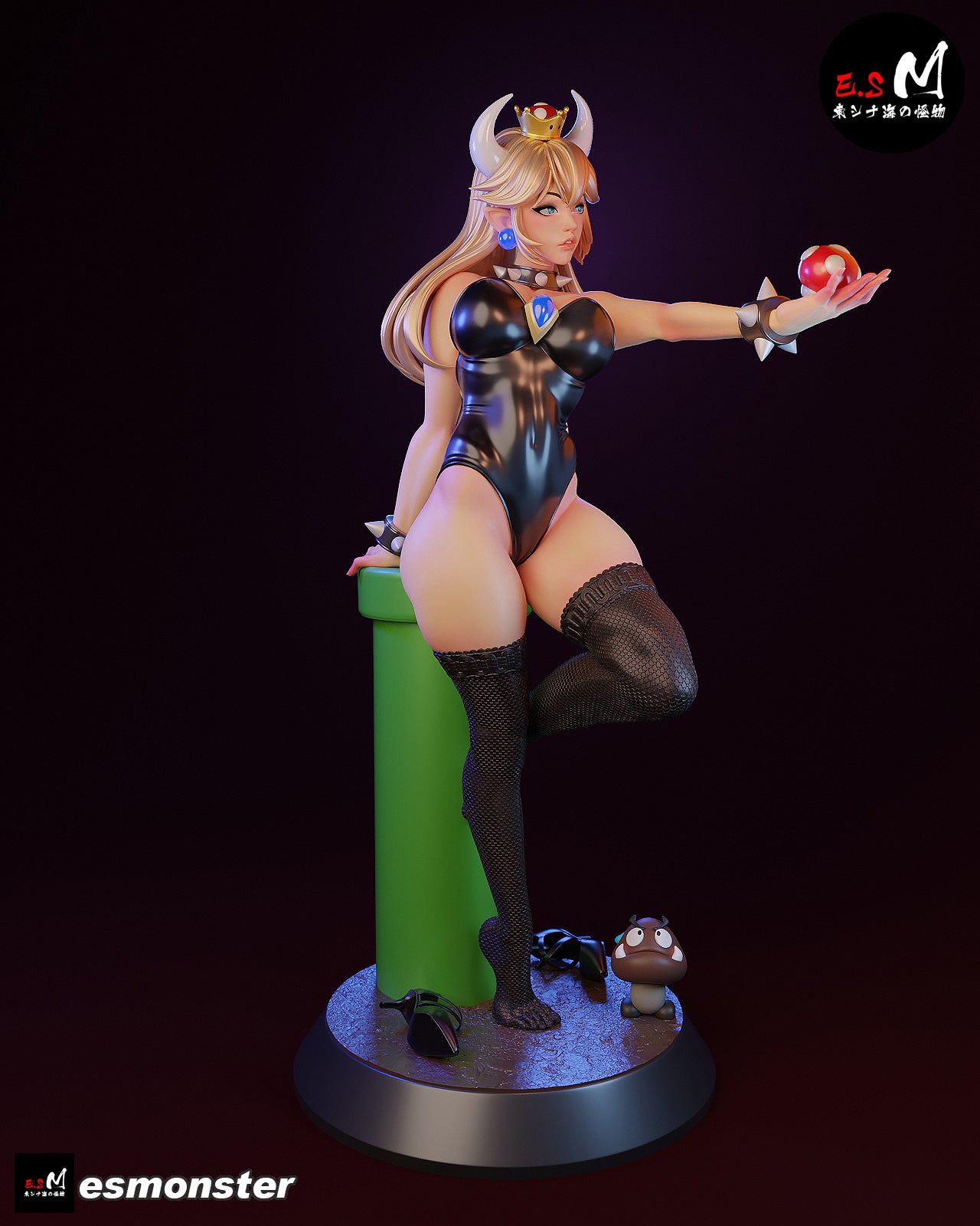 Bowsette V2 Statue