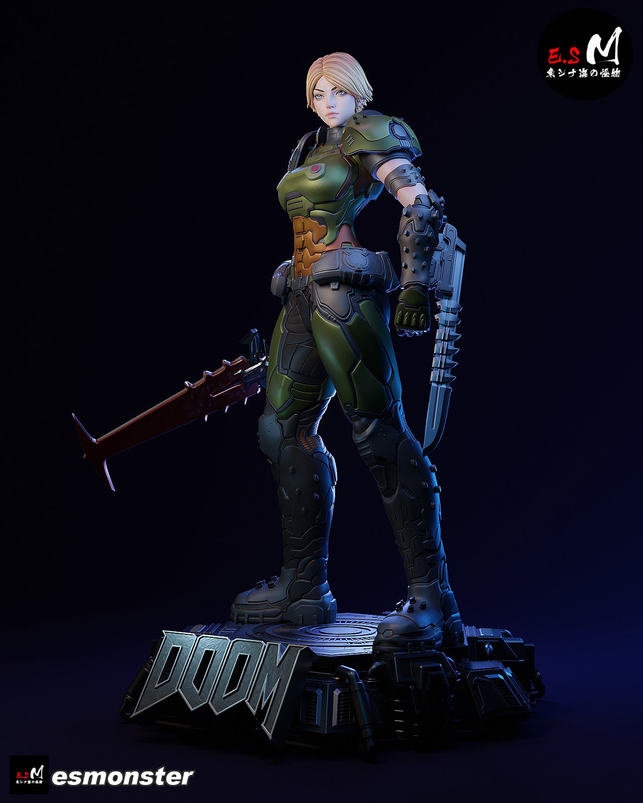 Doom Statue
