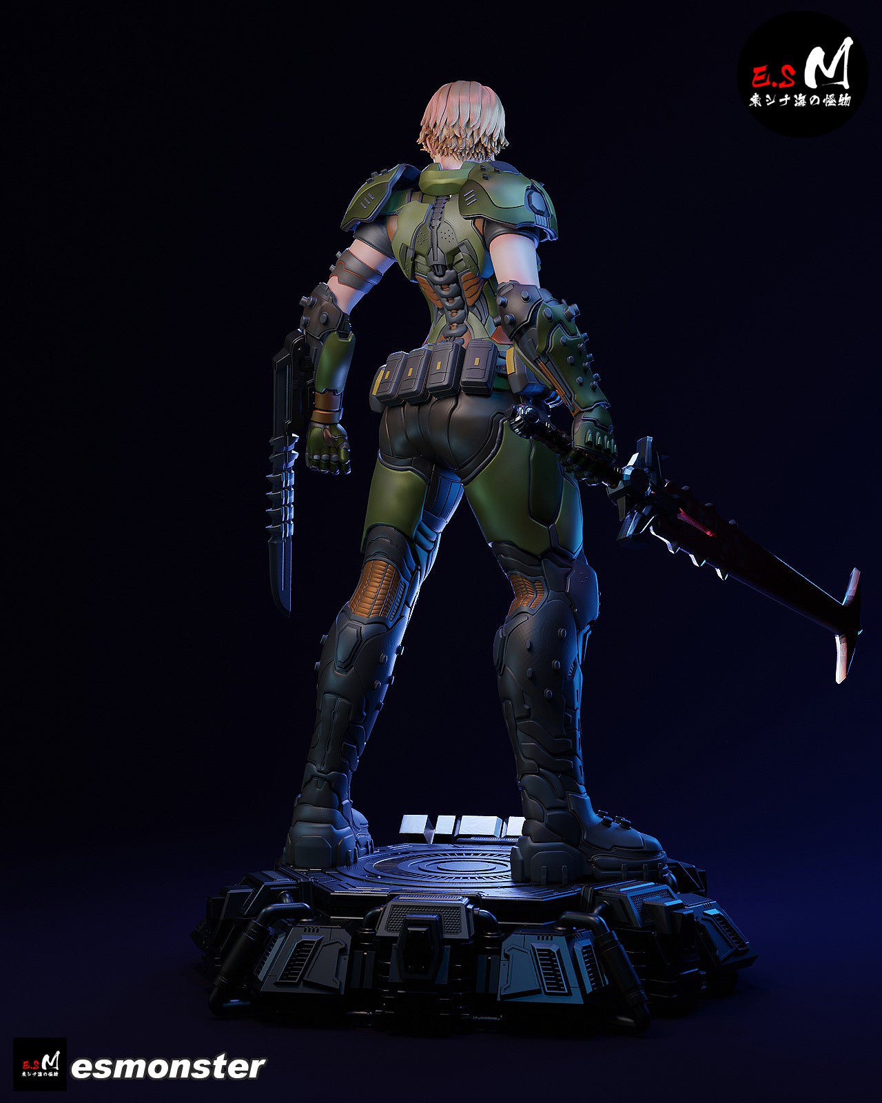 Doom Statue