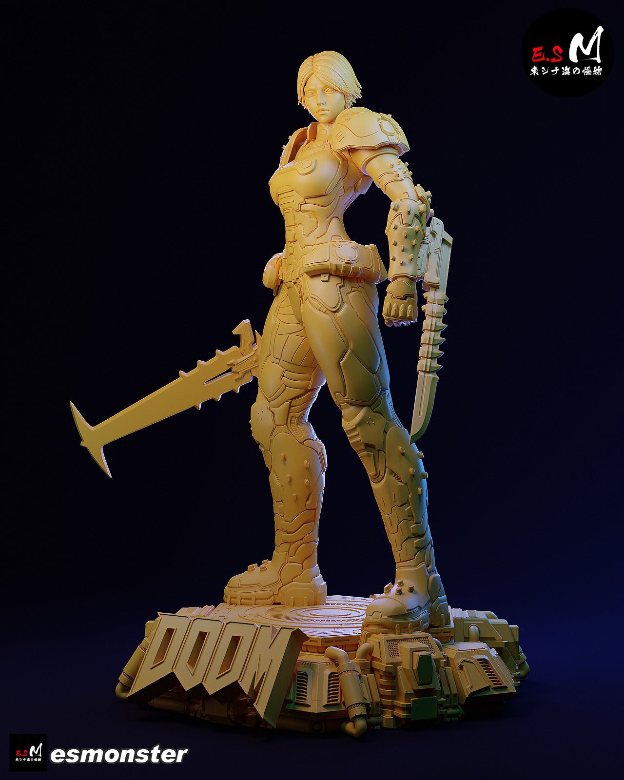 Doom Statue