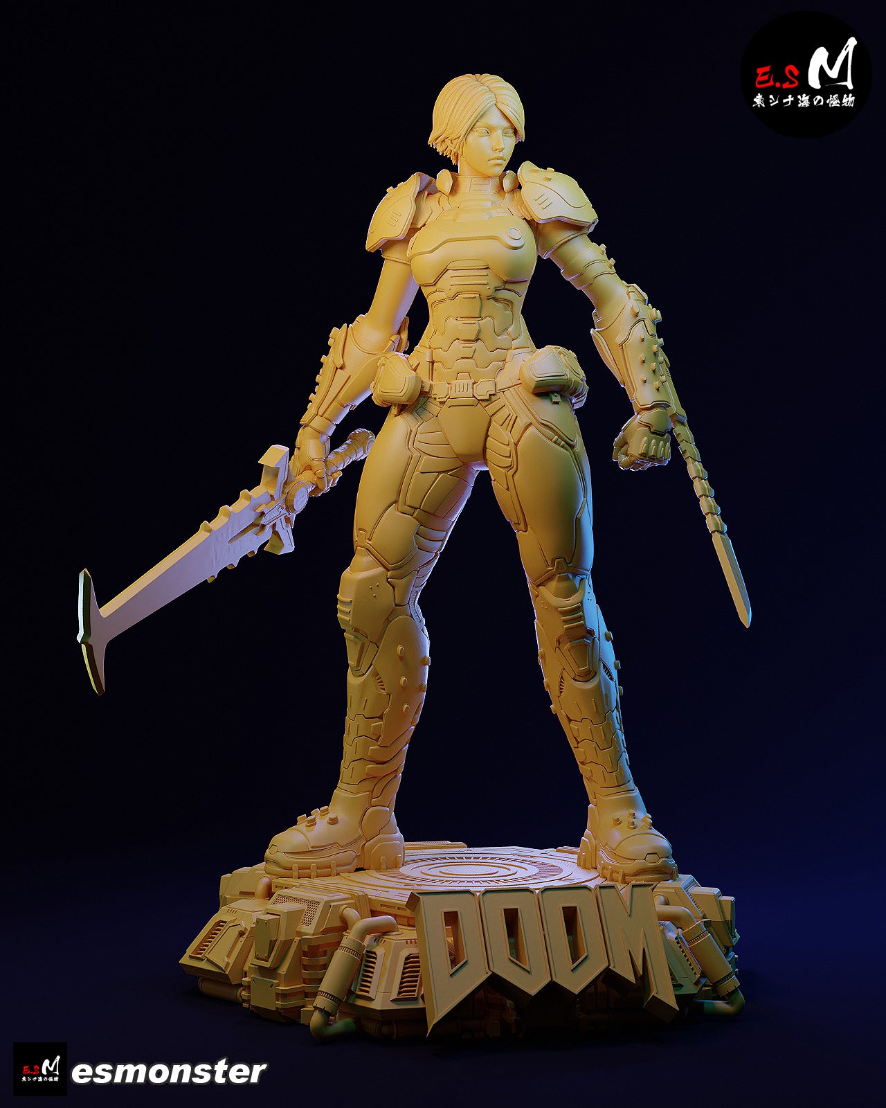 Doom Statue