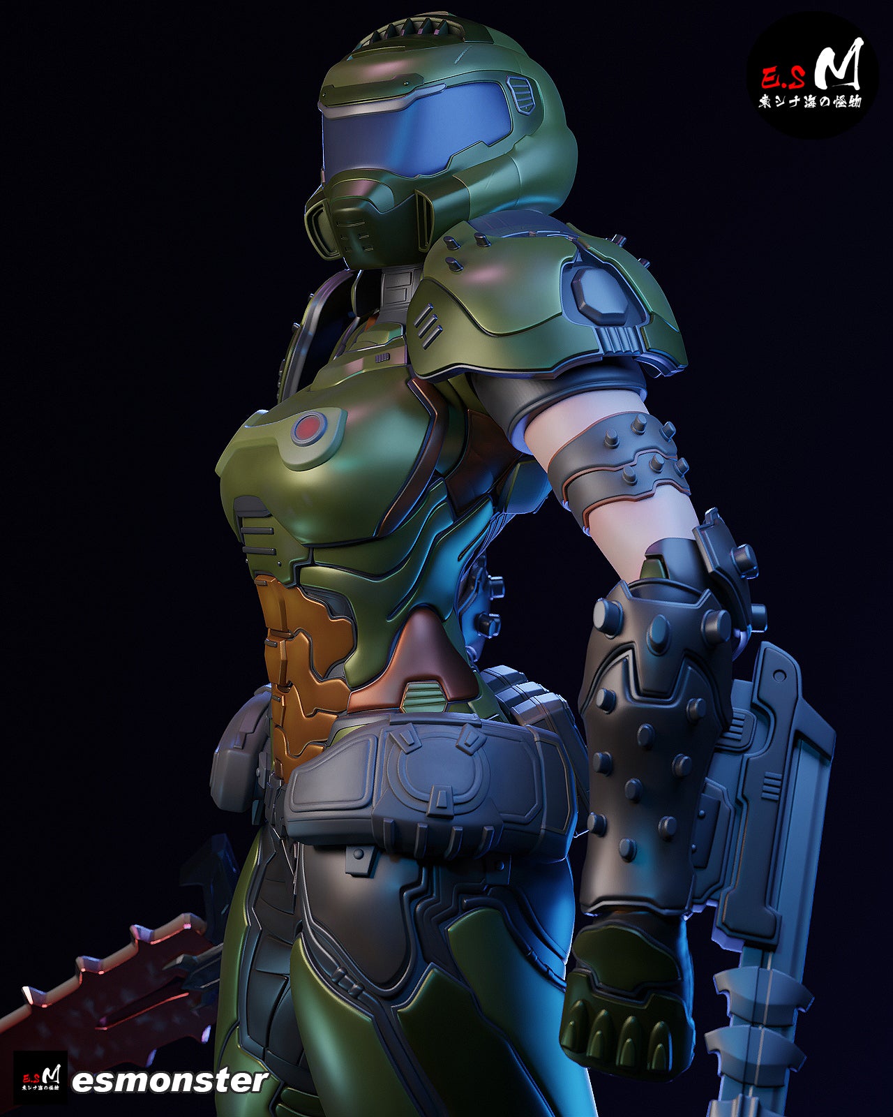Doom Statue