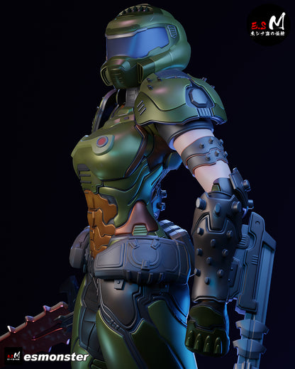 Doom Statue