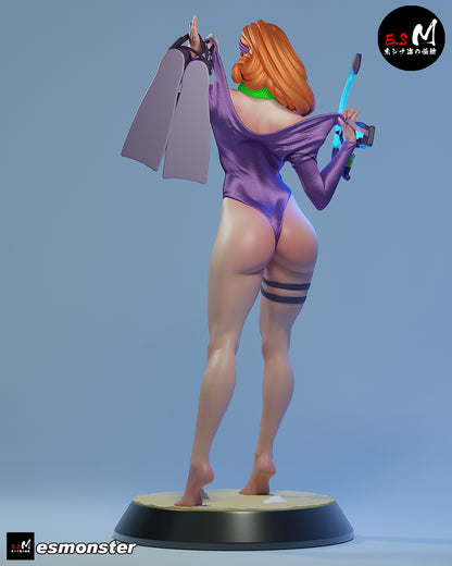 Daphne (Dive Suit) Statue