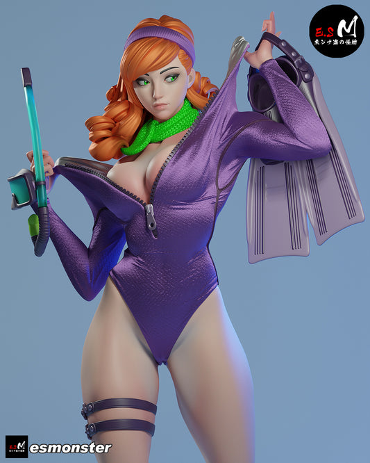 Daphne (Dive Suit) Statue