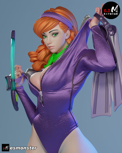 Daphne (Dive Suit) Statue