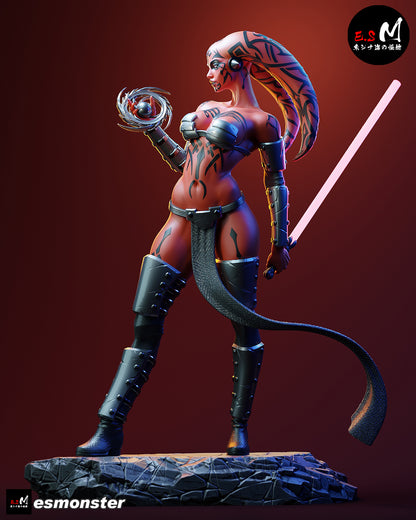 Darth Talon Statue 3D-Printed Kit