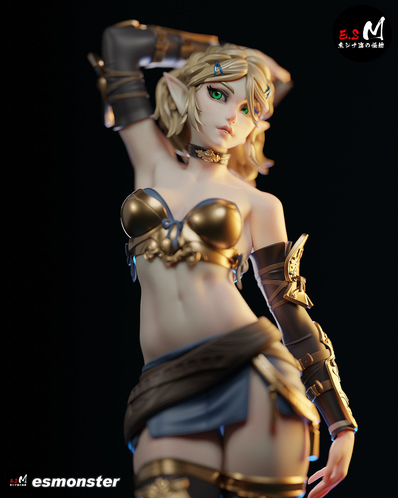 Zelda Statue