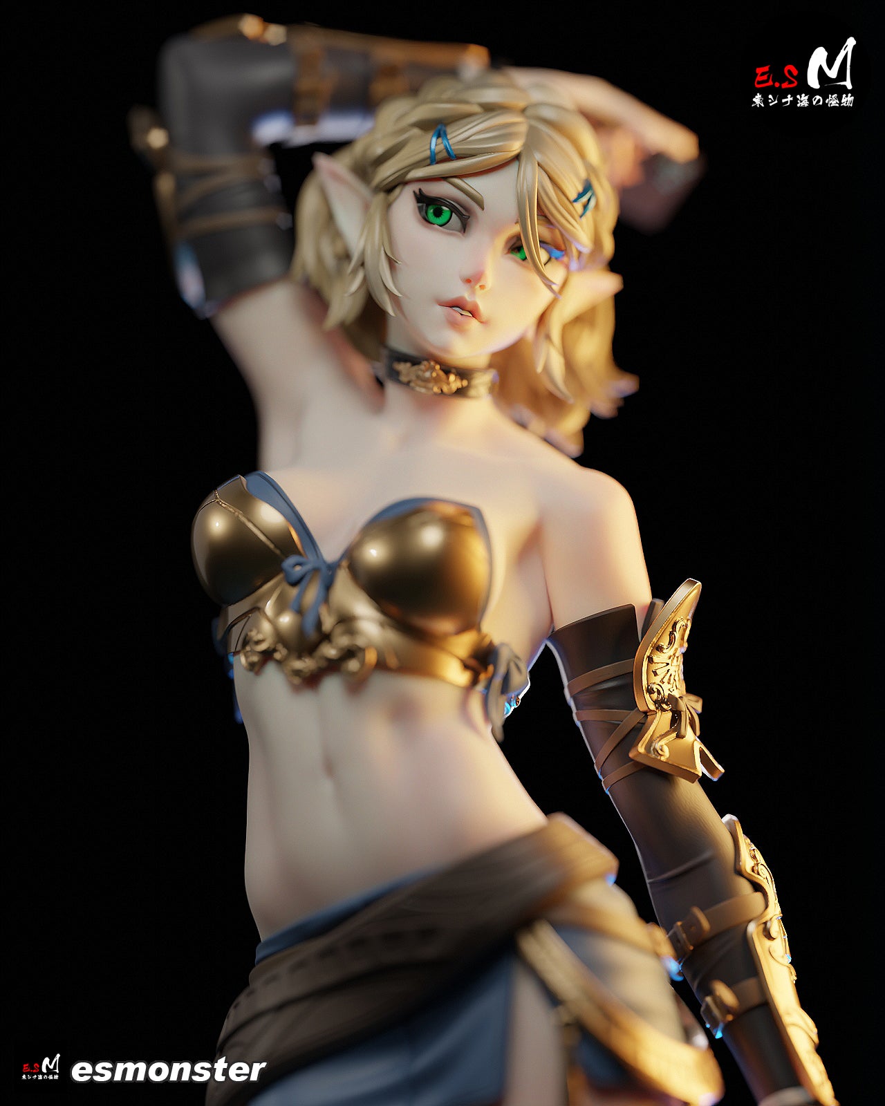 Zelda Statue