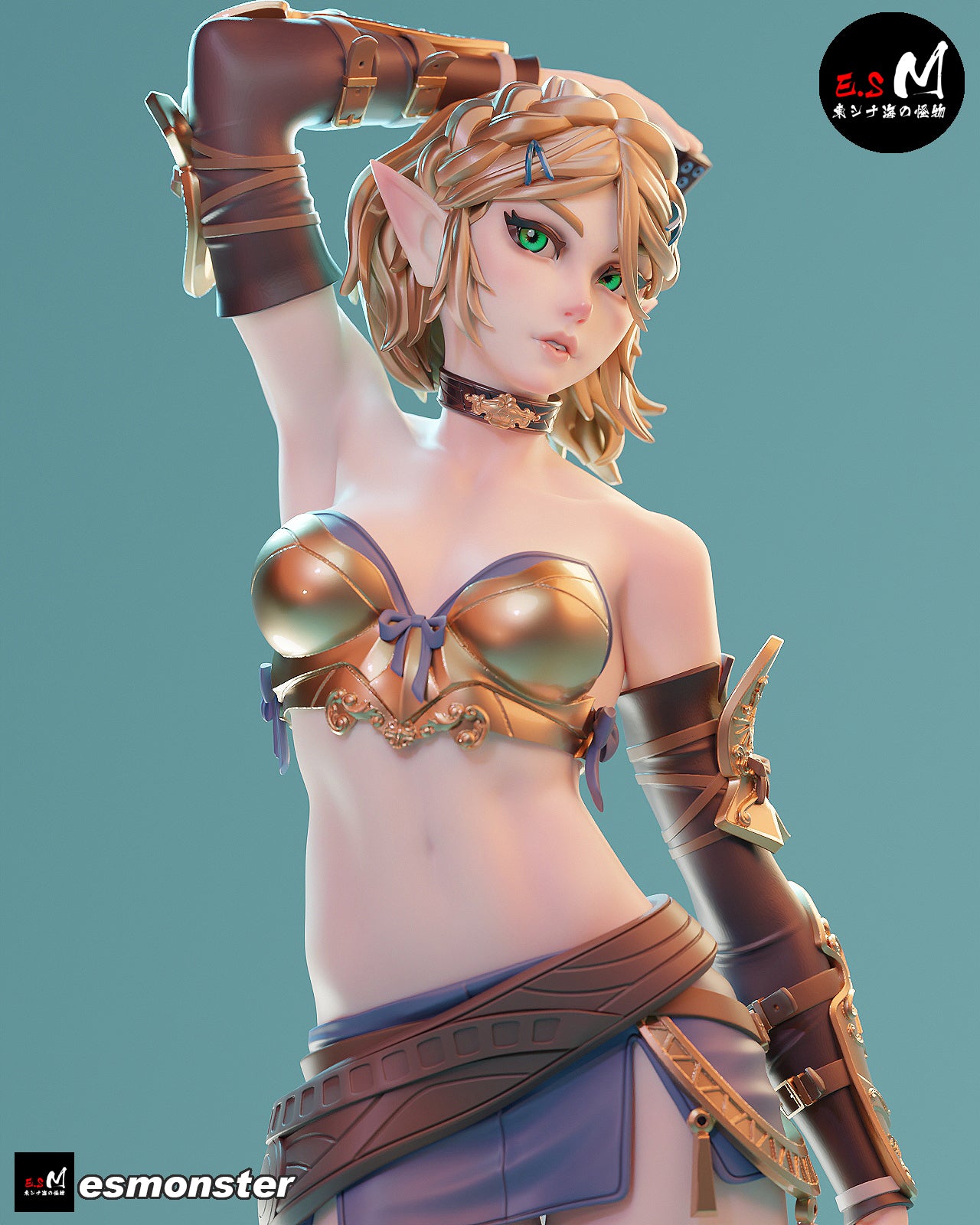 Zelda Statue