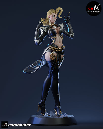 Emma Frost Statue