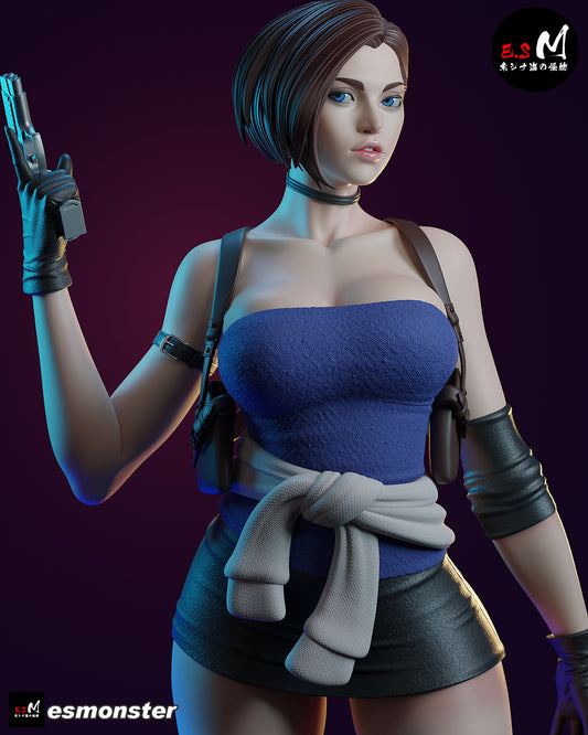 Jill Valentine Statue