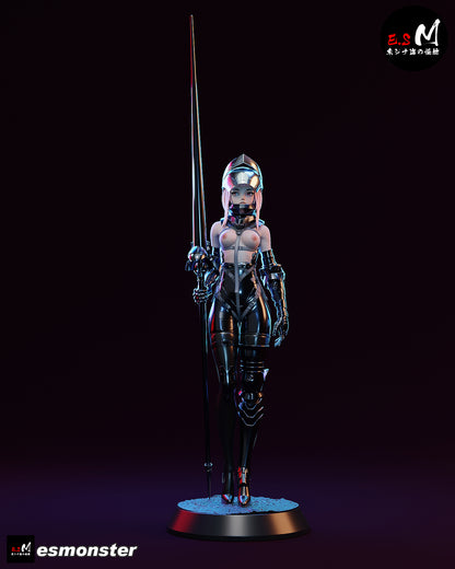 Lanze Reiter Statue