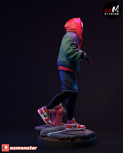 Miles Morales Statue