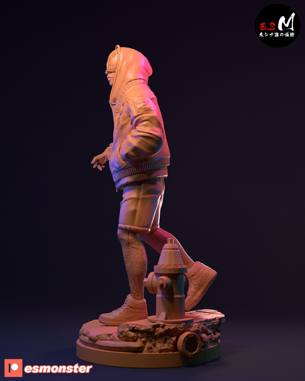 Miles Morales Statue