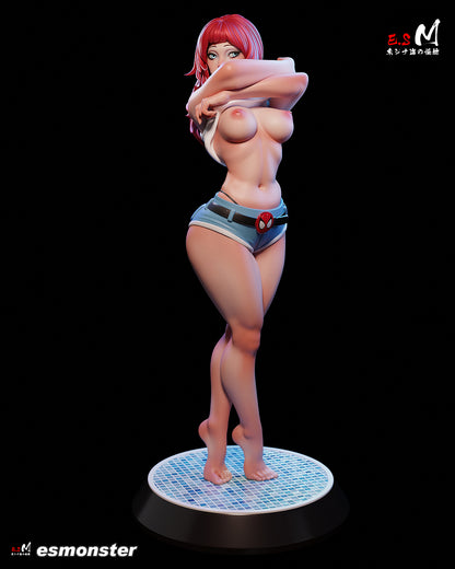Mary Jane Statue 3D-Printed Kit