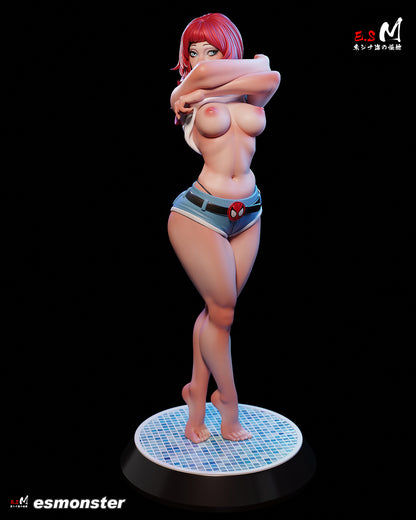 Mary Jane Statue 3D-Printed Kit