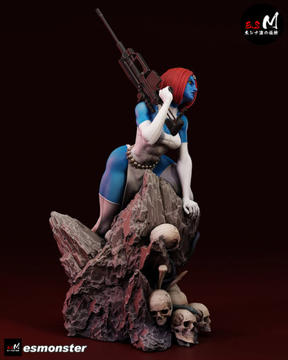 Mystique Statue 3D-Printed Kit